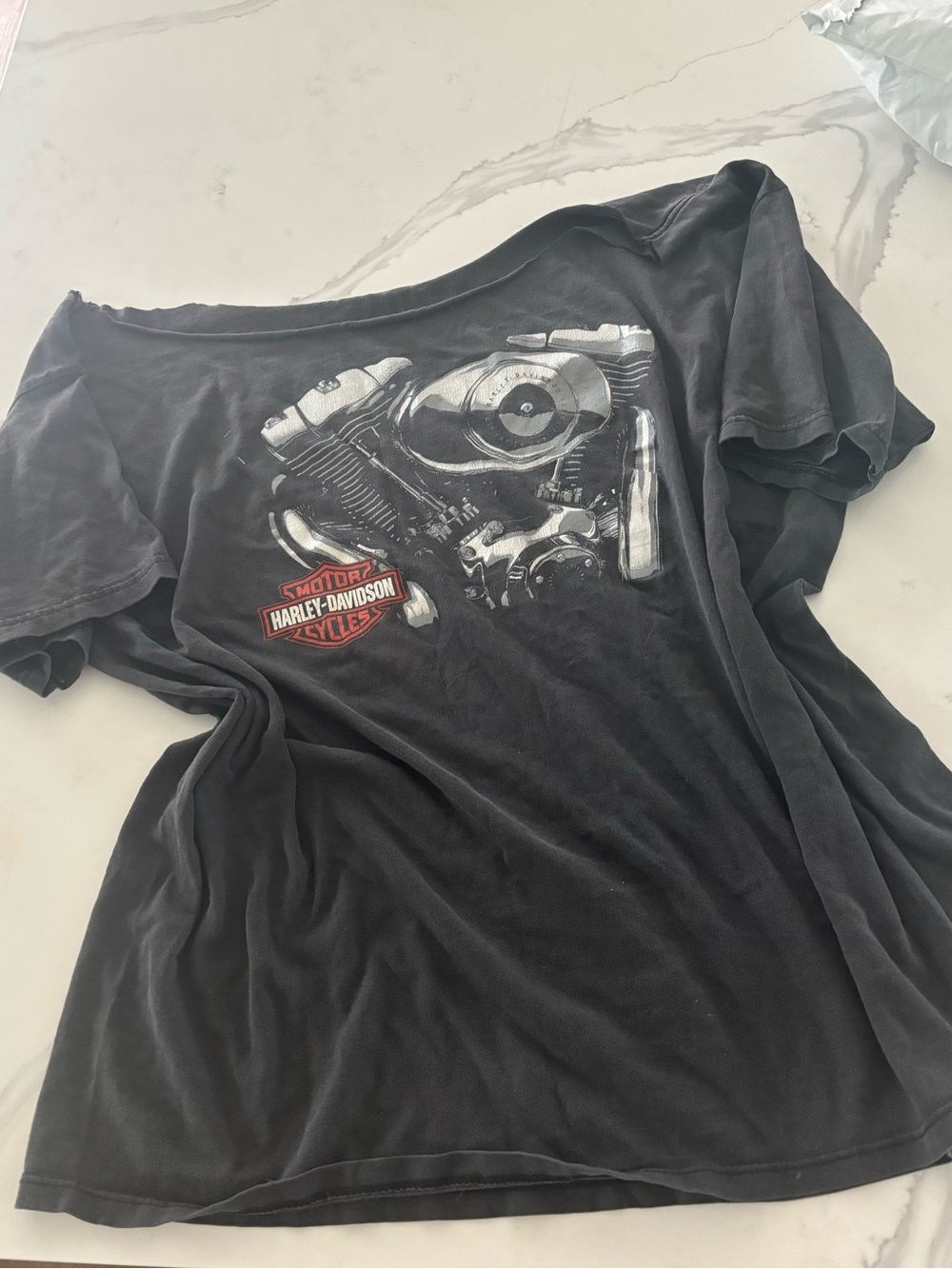 Harley Davidson, oversized T-shirt